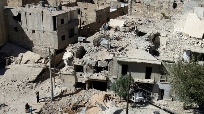 تتعرض حلب لقصف جوي متواصل منذ فشل اتفاق الهدنة في سوريا